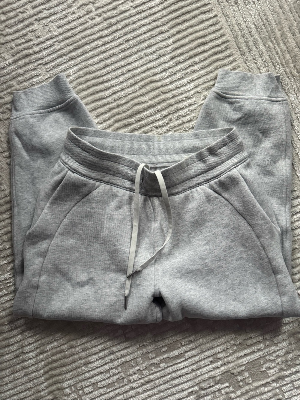 Grey Lululemon sweat pants
